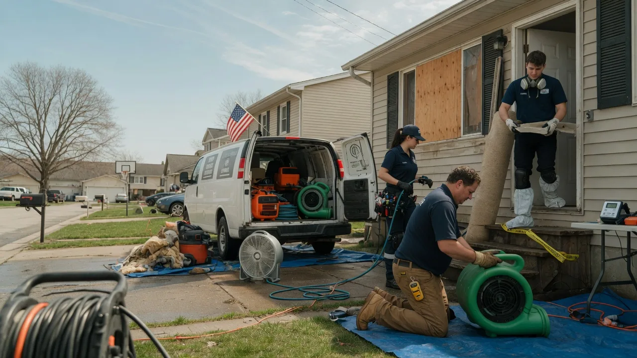 Water Damage Restoration in Skippers, VA near me